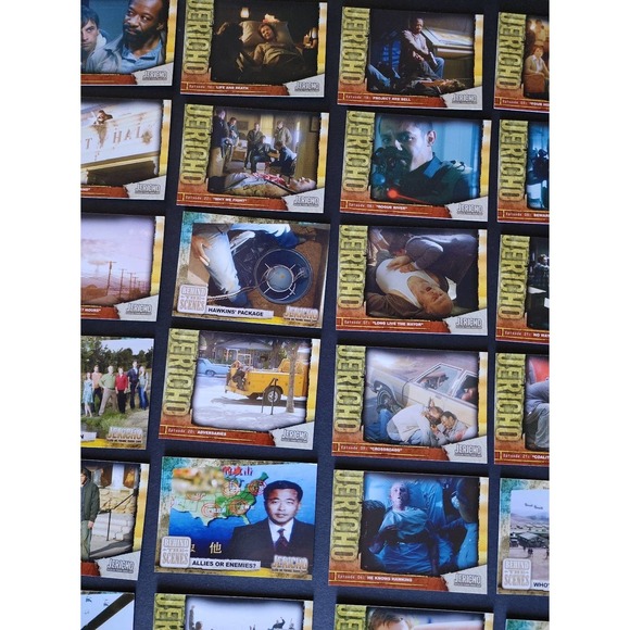 Jericho Science Fiction Show Trading Cards - More than 50 Cards Included - Picture 5 of 8